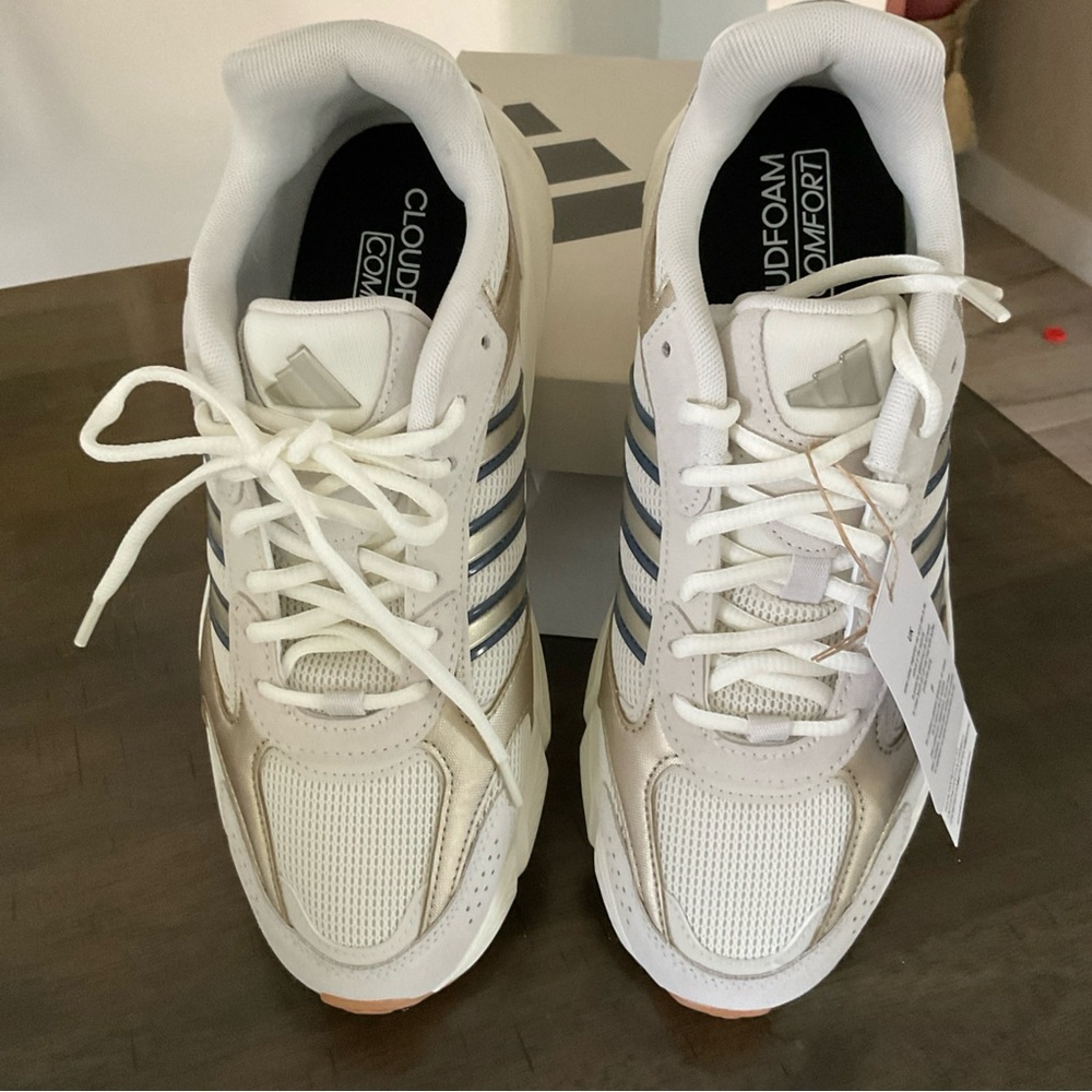 ADIDAS Crazychaos 2000 Sneaker Women's Size US 9.  Off White Grey IG4346 - Picture 8 of 12